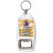 Keep Calm and Carry On Baking Cakes - Bottle Opener Keyring