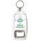 Keep Calm I'm a Speech Therapist - Bottle Opener Keyring