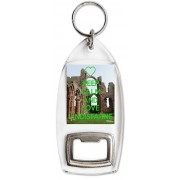Keep Calm and Love Lindisfarne - Bottle Opener Keyring