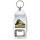 Keep Calm and Love Holy Island - Bottle Opener Keyring