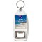 Keep Calm and Love Anguilla - Bottle Opener Keyring