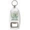 Gin is the Answer. What was the Question? - Bottle Opener Keyring