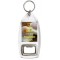 Keep Calm and Love Poached Eggs - Bottle Opener Keyring