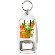 Keep Calm It's Pimm's O'Clock - Bottle Opener Keyring
