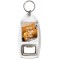 Keep Calm and Love Toast - Bottle Opener Keyring
