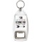 Your Attitude Determines Your Direction - Bottle Opener Keyring