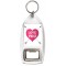 Love You - Bottle Opener Keyring