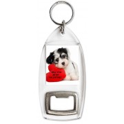 Will You be My Valentine? - Bottle Opener Keyring