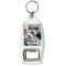 Keep Calm and Love Otters!! - Bottle Opener Keyring