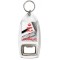 Keep Calm I'm a Journalist - Bottle Opener Keyring