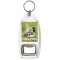 Keep Calm and Love Chickadees - Bottle Opener Keyring