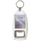 God is my strength and my song: He has become my salvation ~ Psalm 118:14 - Bottle Opener Keyring