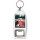 Keep Calm and Love Ping Pong - Bottle Opener Keyring