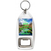 Keep Calm and Love the Peak District - Bottle Opener Keyring