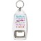 Believe You Can and You're Halfway There - Bottle Opener Keyring