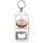 Keep Calm and Play Your Tambourine - Bottle Opener Keyring