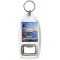 Keep Calm and Love Lighthouses - Bottle Opener Keyring