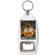 Tell me about your day - Bottle Opener Keyring