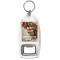 Keep Calm and Love Beef Stew & Rice - Bottle Opener Keyring