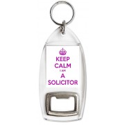 Keep Calm I'm a Solicitor - Bottle Opener Keyring