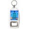 Keep Calm because Science Rocks - Bottle Opener Keyring