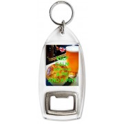 Keep Calm and Have a Pie and a Pint - Bottle Opener Keyring