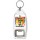 Keep Calm and Get Involved! - Bottle Opener Keyring