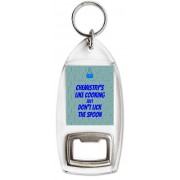 Chemistry's Like Cooking Just Don't Lick the Spoon - Bottle Opener Keyring