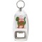 Keep Calm and Cross Stitch - Bottle Opener Keyring