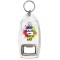 Keep Calm and Teach Art - Bottle Opener Keyring