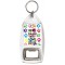 Keep Calm and Love Dogs - Bottle Opener Keyring