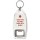 Take Time to Smile Once in a While - Bottle Opener Keyring