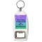 Education is Important but Art is Importanter - Bottle Opener Keyring