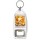 Keep Calm and Love Toast - Bottle Opener Keyring