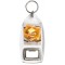 Keep Calm and Love Toast - Bottle Opener Keyring