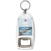 Keep Calm and Love Southend on Sea - Bottle Opener Keyring