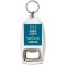 Keep Calm and Switch to Linux - Bottle Opener Keyring
