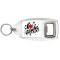 I love (heart) Gaming - Bottle Opener Keyring