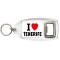 I love (heart) Tenerife - Bottle Opener Keyring