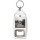 Keep Calm and Love Cosham - Bottle Opener Keyring