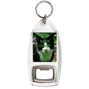 Keep Calm and Love Cats - Bottle Opener Keyring