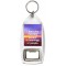 I don't like morning people, or mornings, or people. - Bottle Opener Keyring