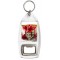 I'd Rather be Eating Cheesecake - Bottle Opener Keyring