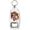I'd Rather be Eating Jaffa Cakes - Bottle Opener Keyring