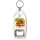 I'd Rather be Eating Tangerines - Bottle Opener Keyring