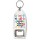 I'd Rather be with My Dog - Bottle Opener Keyring