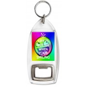 Life is Better when your Smiling - Bottle Opener Keyring