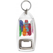 Life is Better in Flip Flops - Bottle Opener Keyring