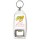 Life is Better in Flip Flops - Bottle Opener Keyring