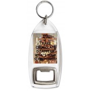 I Make Chocolate Disappear What's Your Superpower? - Bottle Opener Keyring